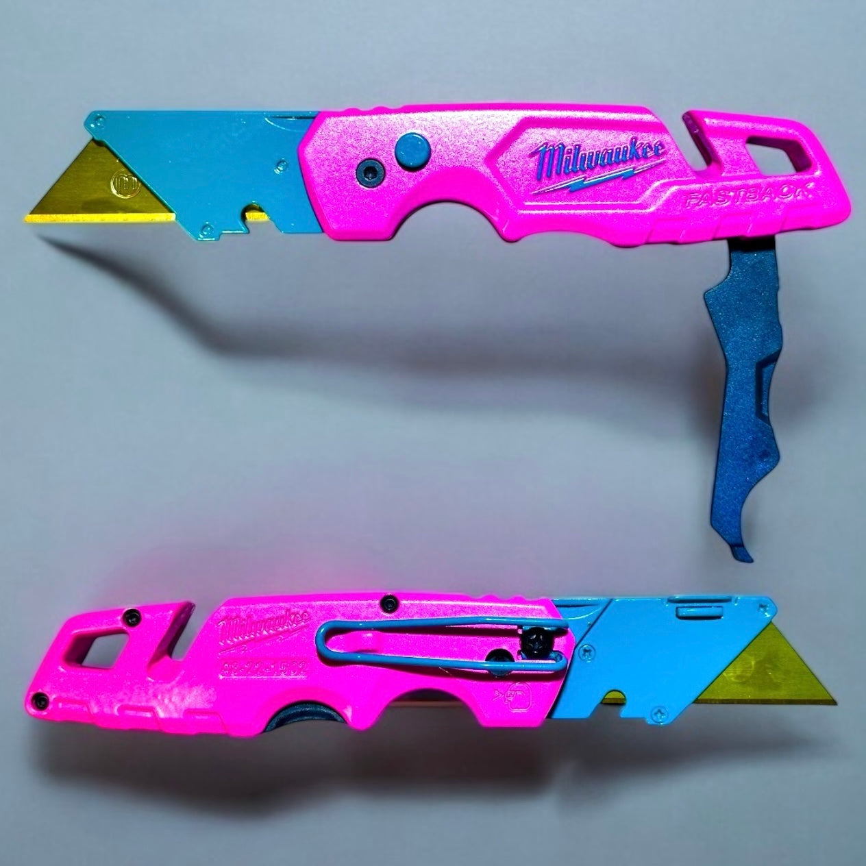 Powder Coated Custom Knives Folding Utility Knife