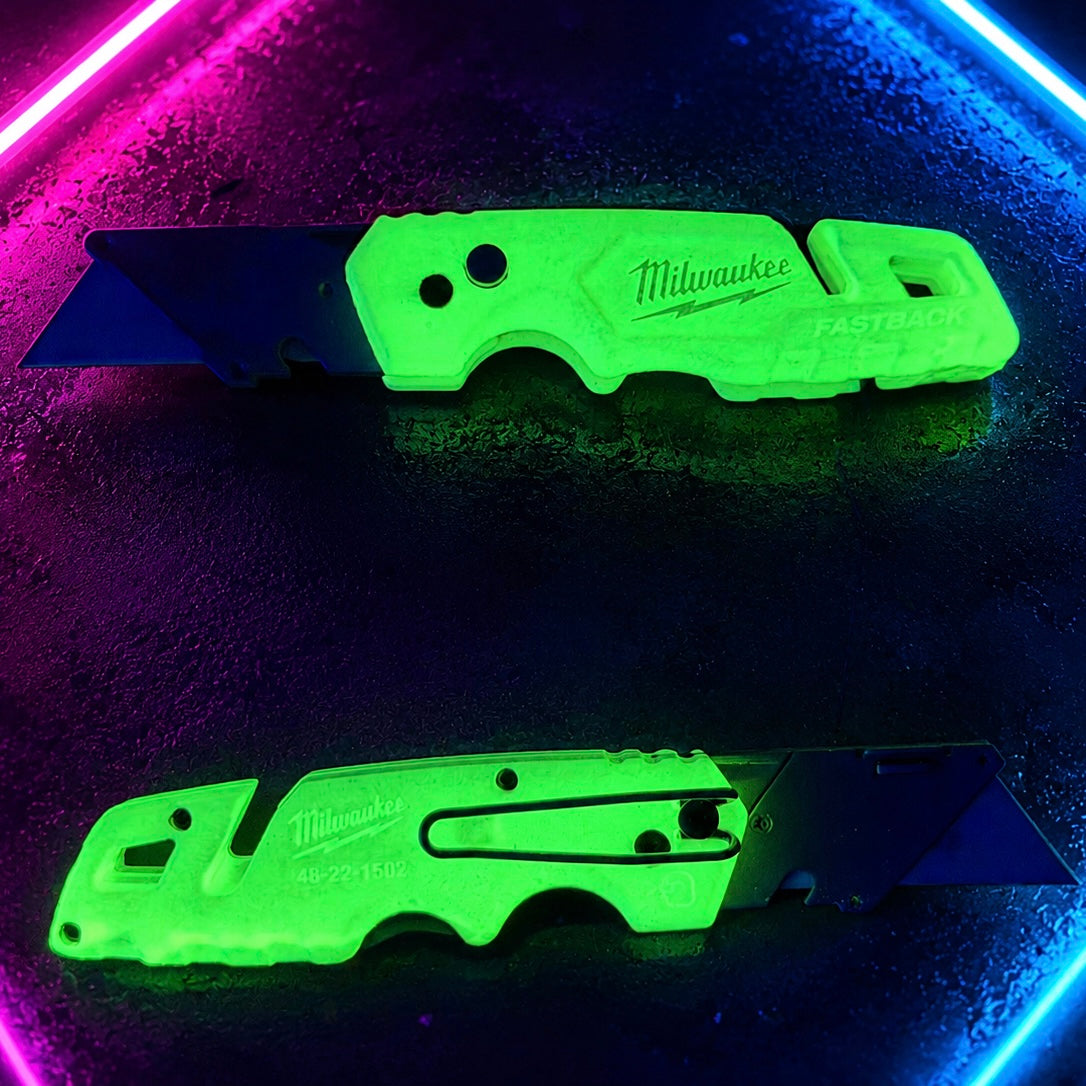 Powder Coated Custom Knives Folding Utility Knife