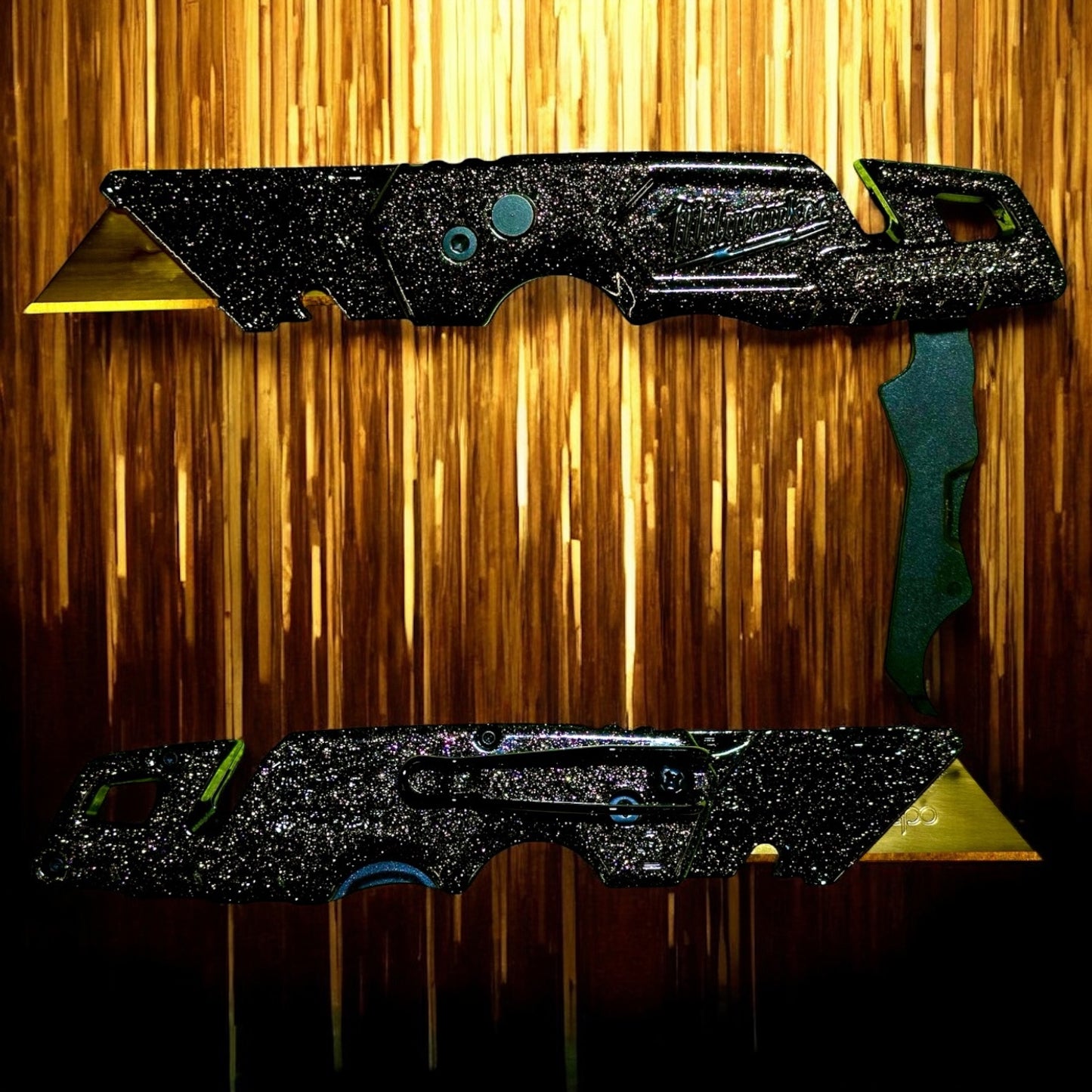 Powder Coated Custom Knives Folding Utility Knife