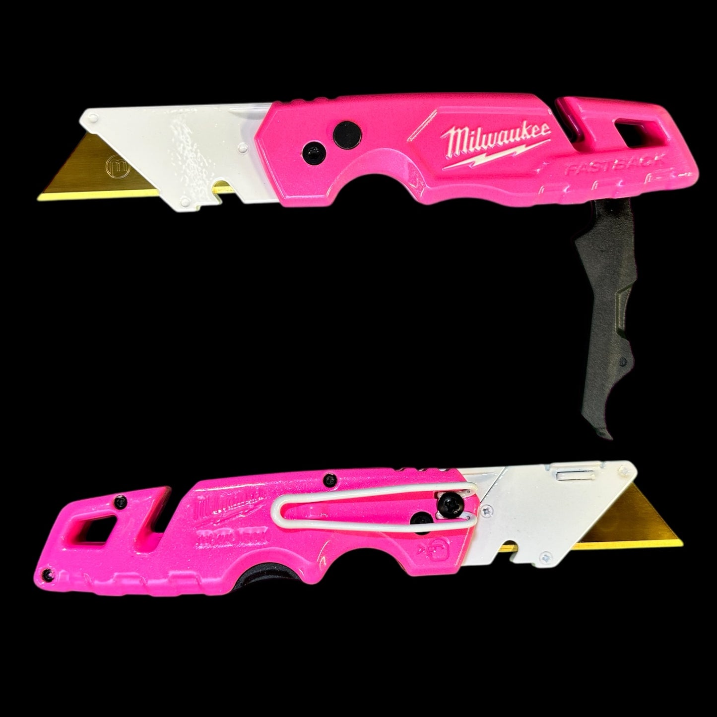 Powder Coated Custom Knives Folding Utility Knife