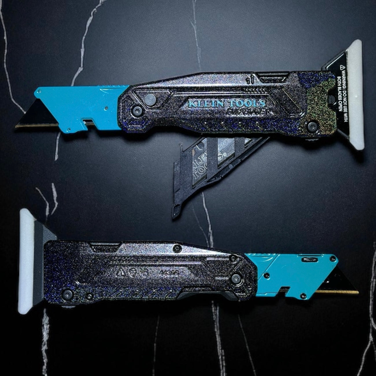 Powder Coated Custom Knives Folding Utility Knife