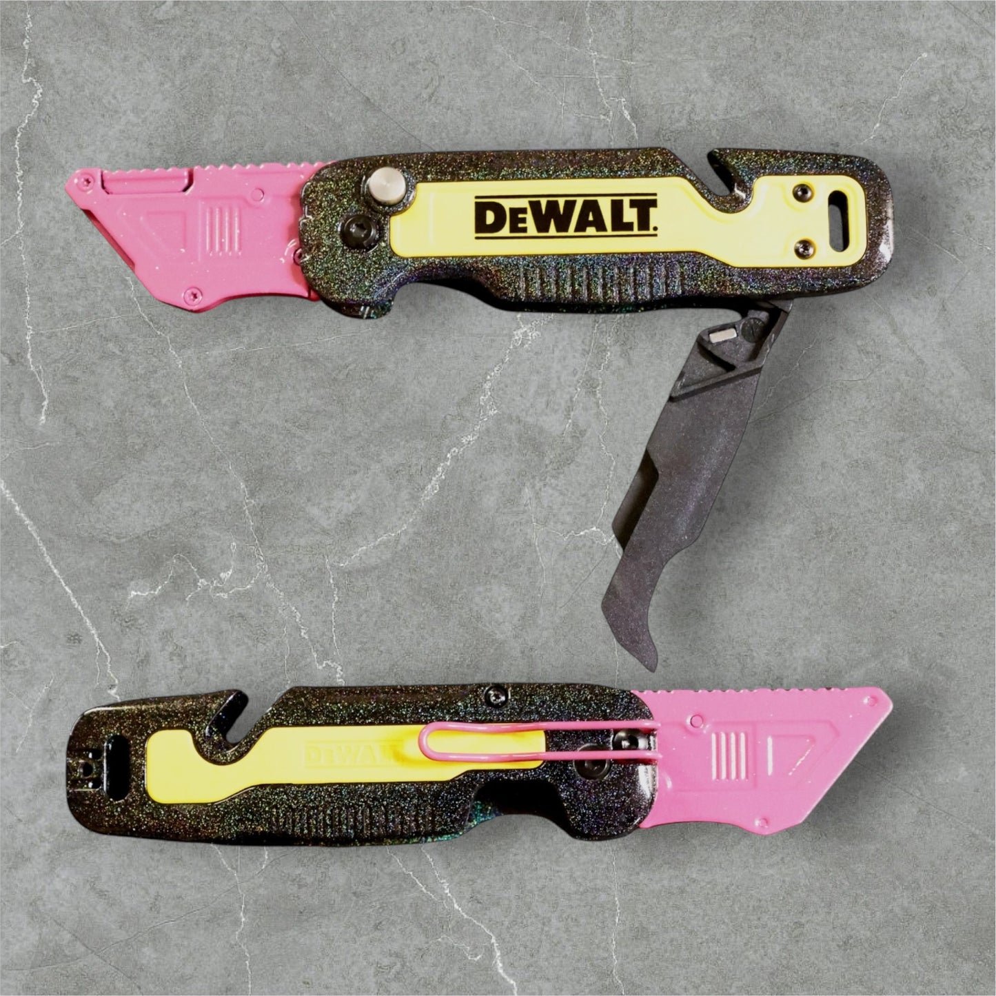 Powder Coated Custom Knives Folding Utility Knife