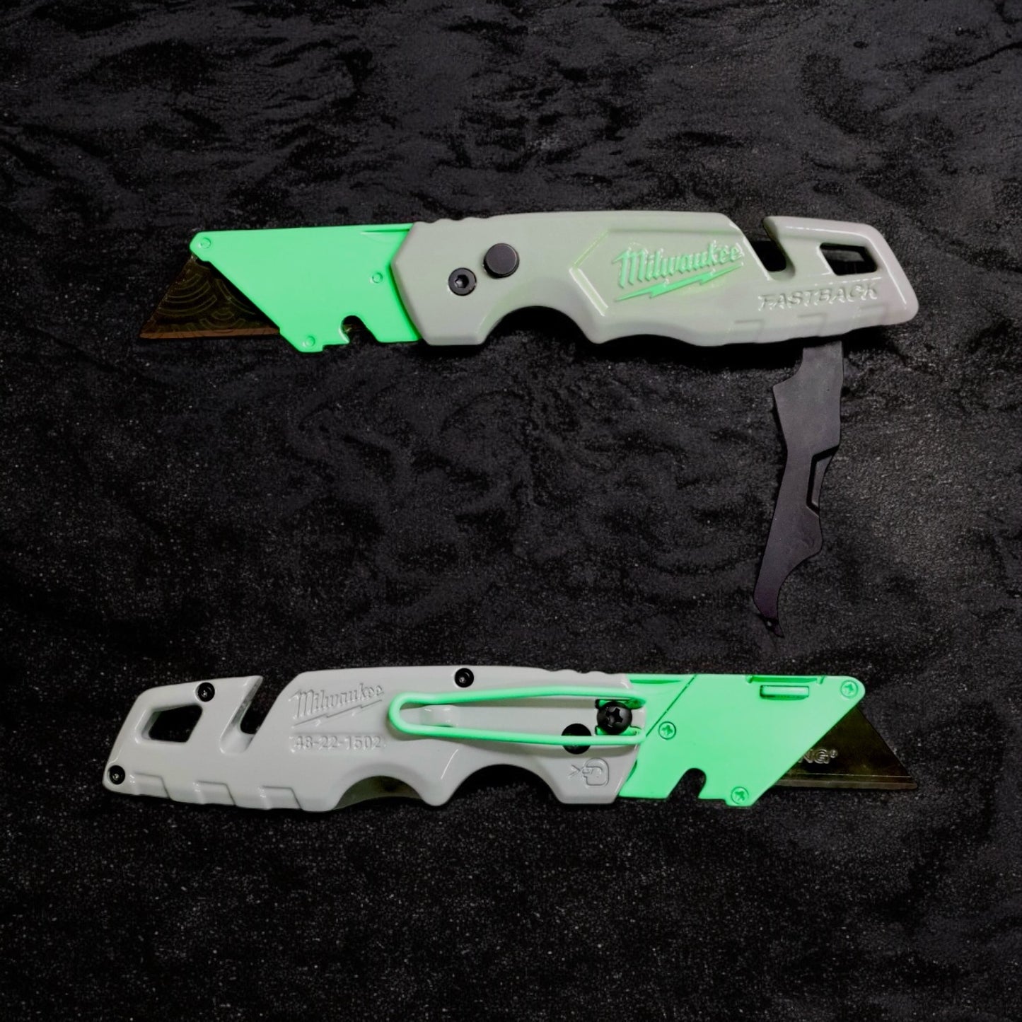 Powder Coated Custom Knives Folding Utility Knife