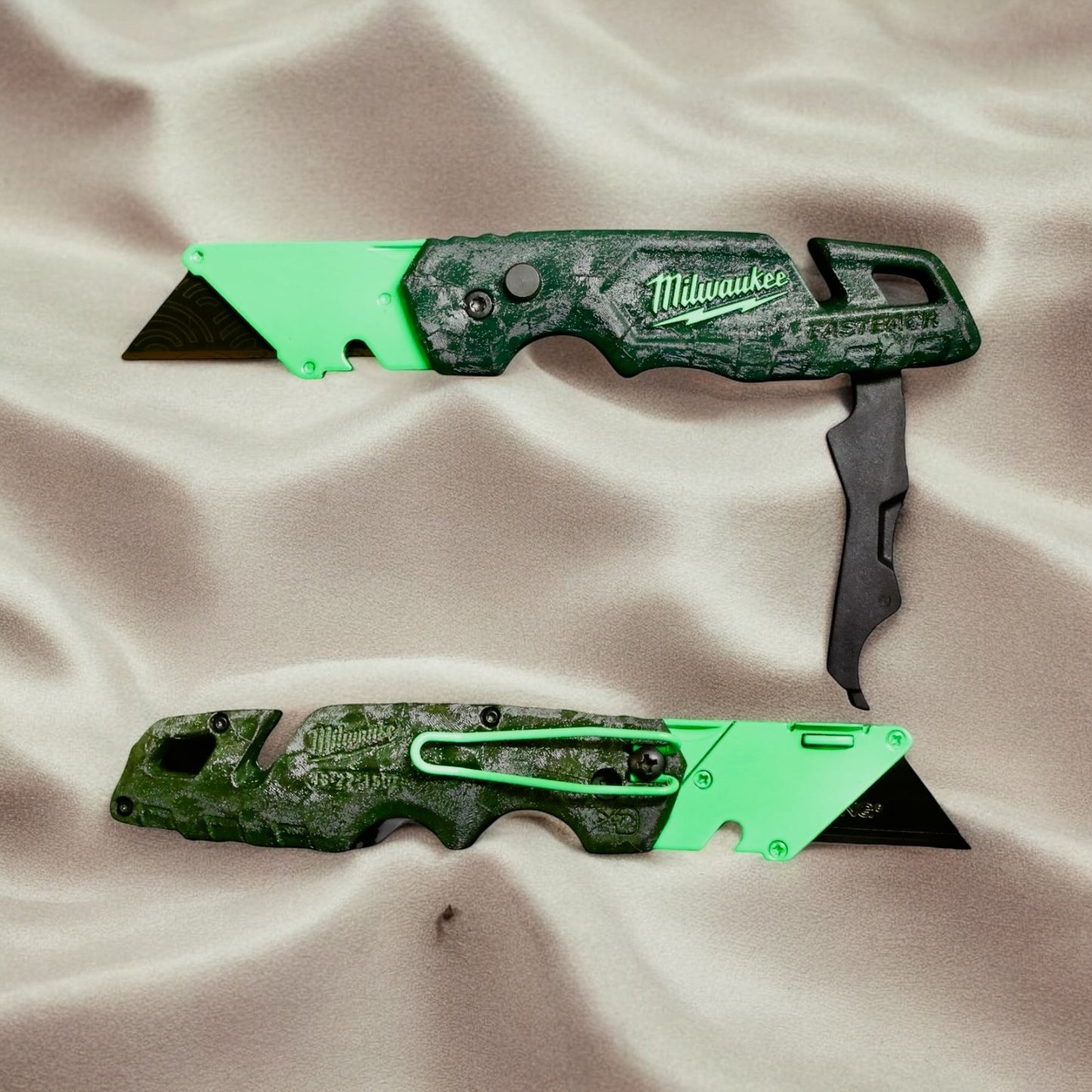 Powder Coated Custom Knives Folding Utility Knife