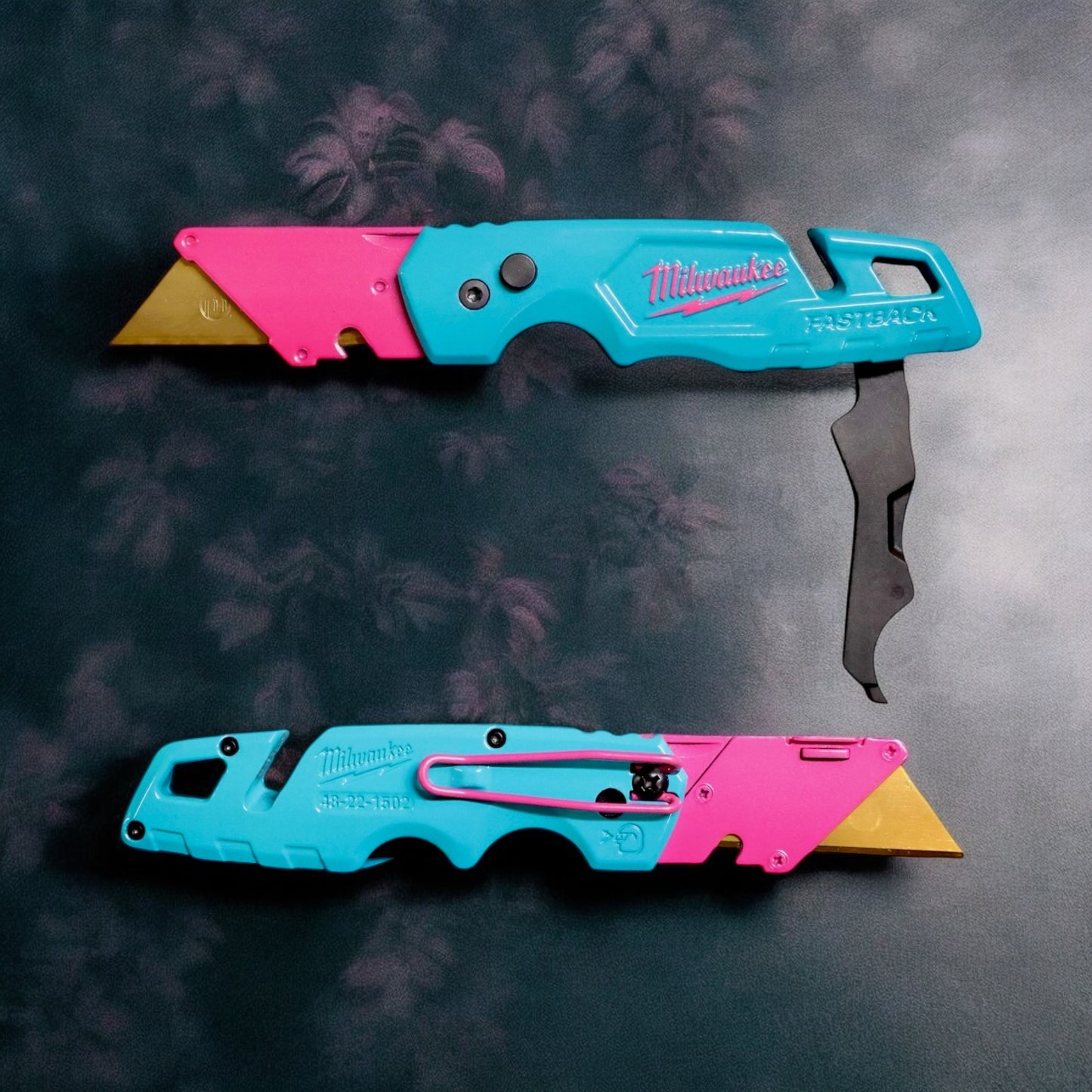 Powder Coated Custom Knives Folding Utility Knife