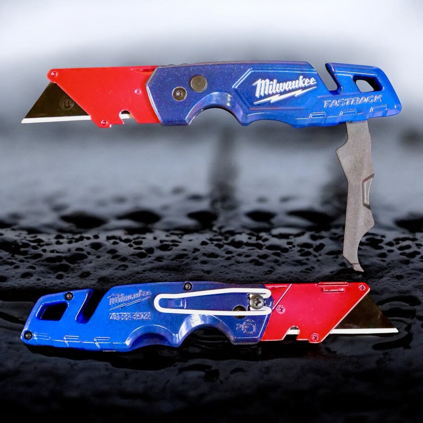 Powder Coated Custom Knives Folding Utility Knife