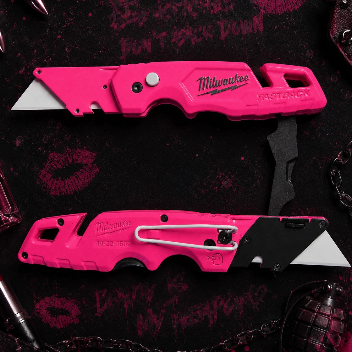 Powder Coated Custom Knives Folding Utility Knife