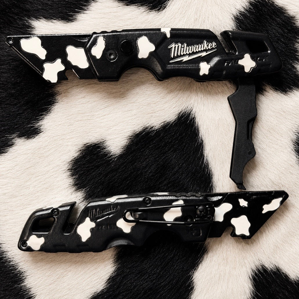 Powder Coated Custom Knives Folding Utility Knife