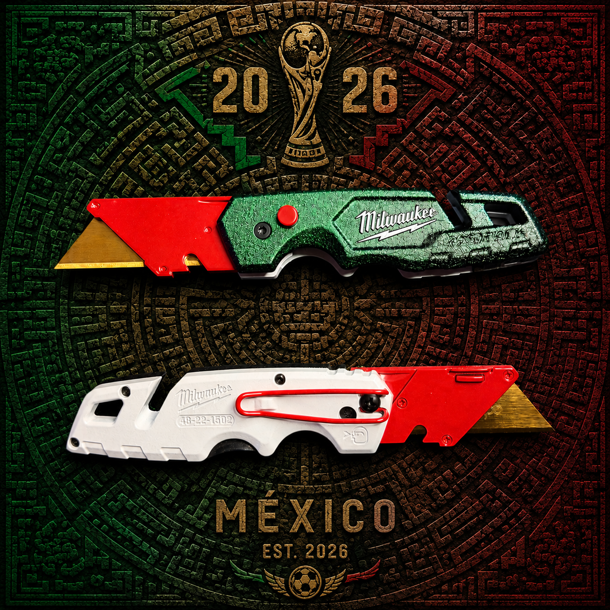 Powder Coated Custom Knives Folding Utility Knife