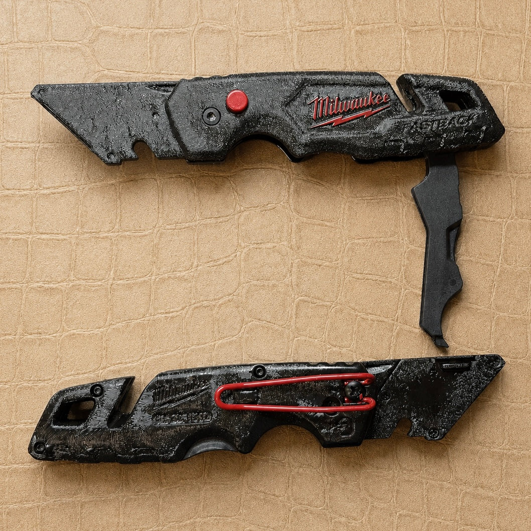 Powder Coated Custom Knives Folding Utility Knife