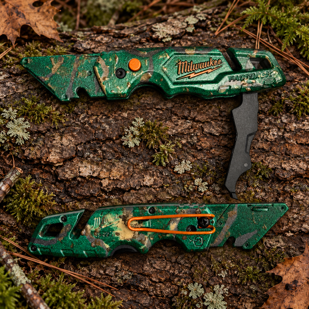 Powder Coated Custom Knives Folding Utility Knife