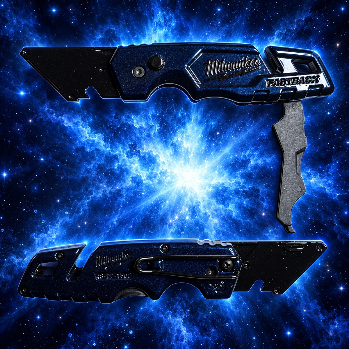Powder Coated Custom Knives Folding Utility Knife