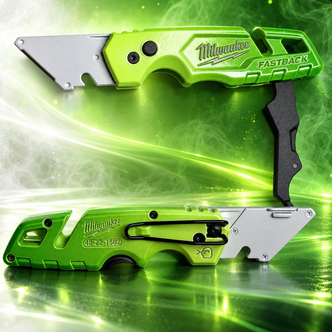 Powder Coated Custom Knives Folding Utility Knife