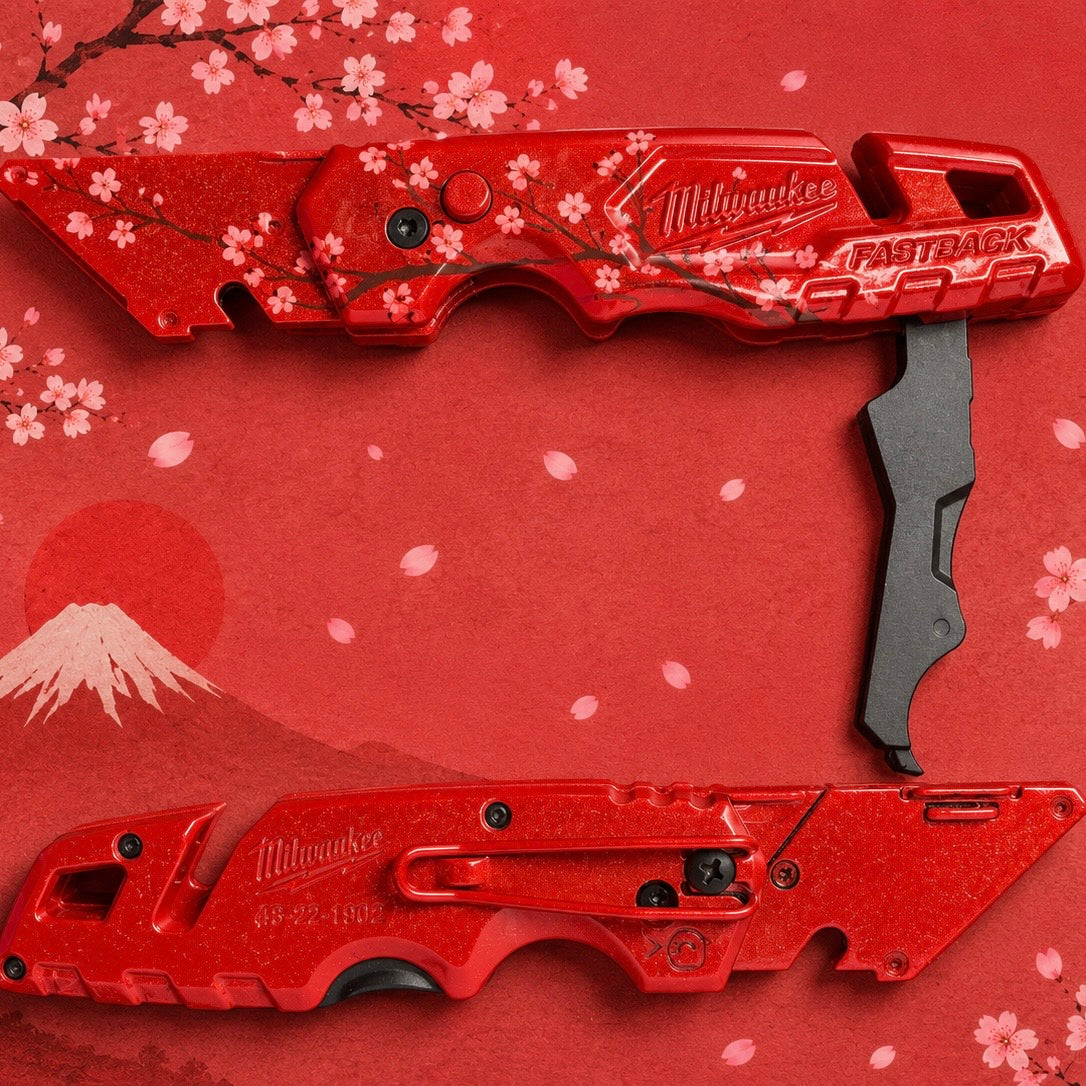 Powder Coated Custom Knives Folding Utility Knife