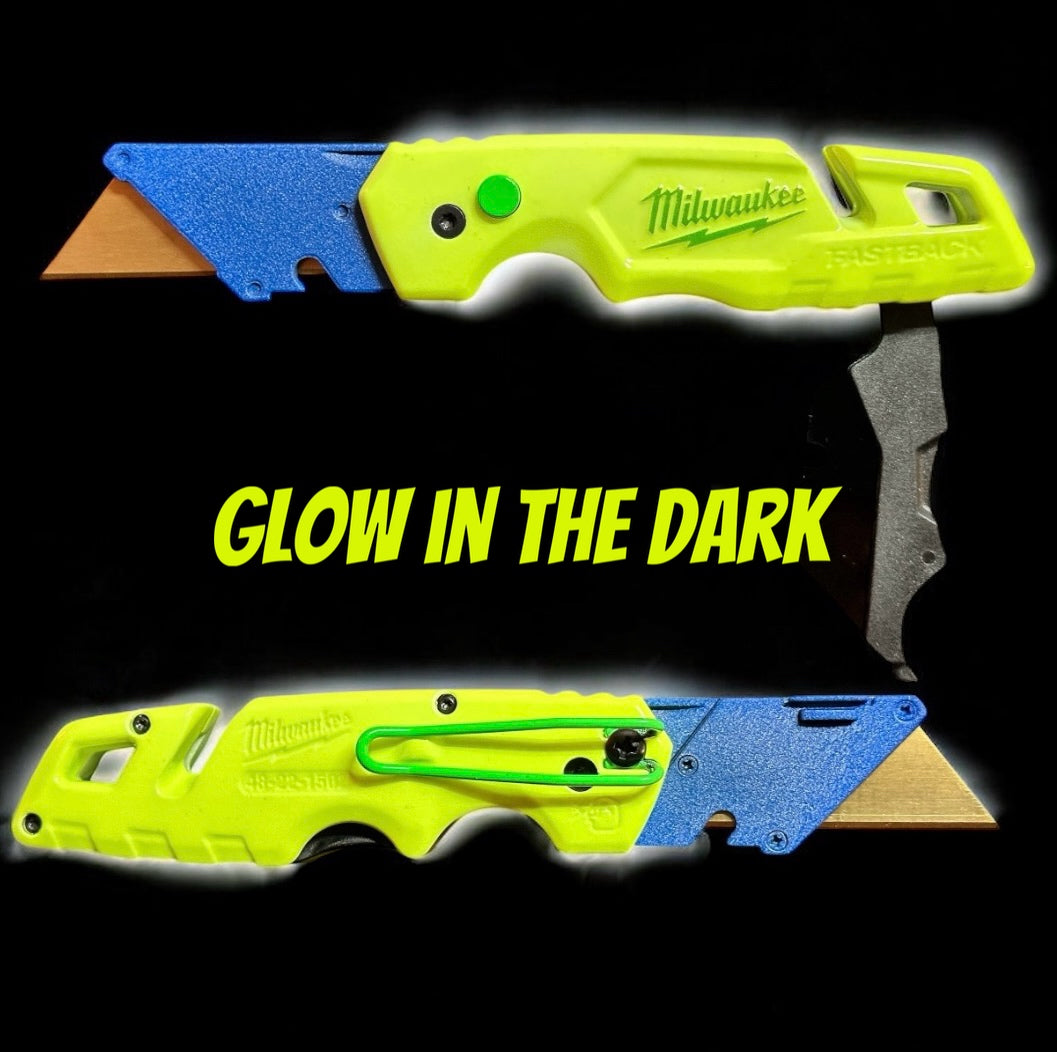 Powder Coated Custom Knives Folding Utility Knife