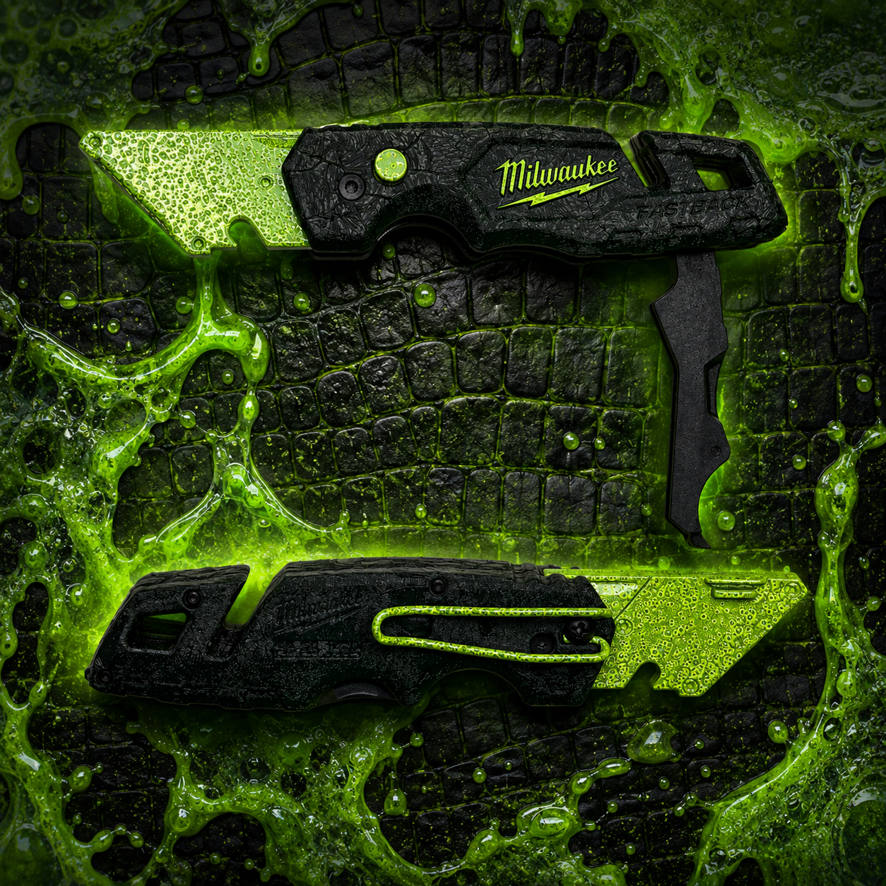 Powder Coated Custom Knives Folding Utility Knife