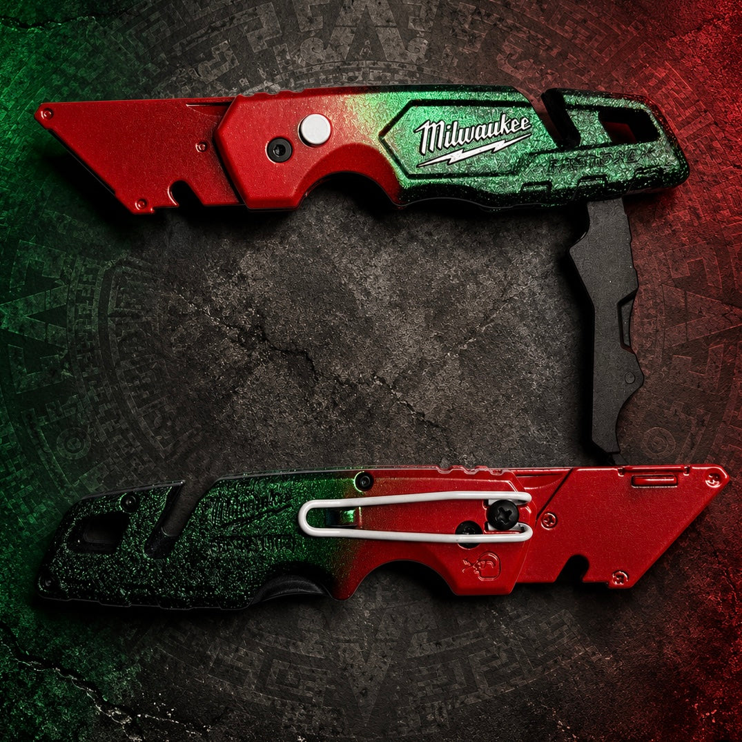 Powder Coated Custom Knives Folding Utility Knife
