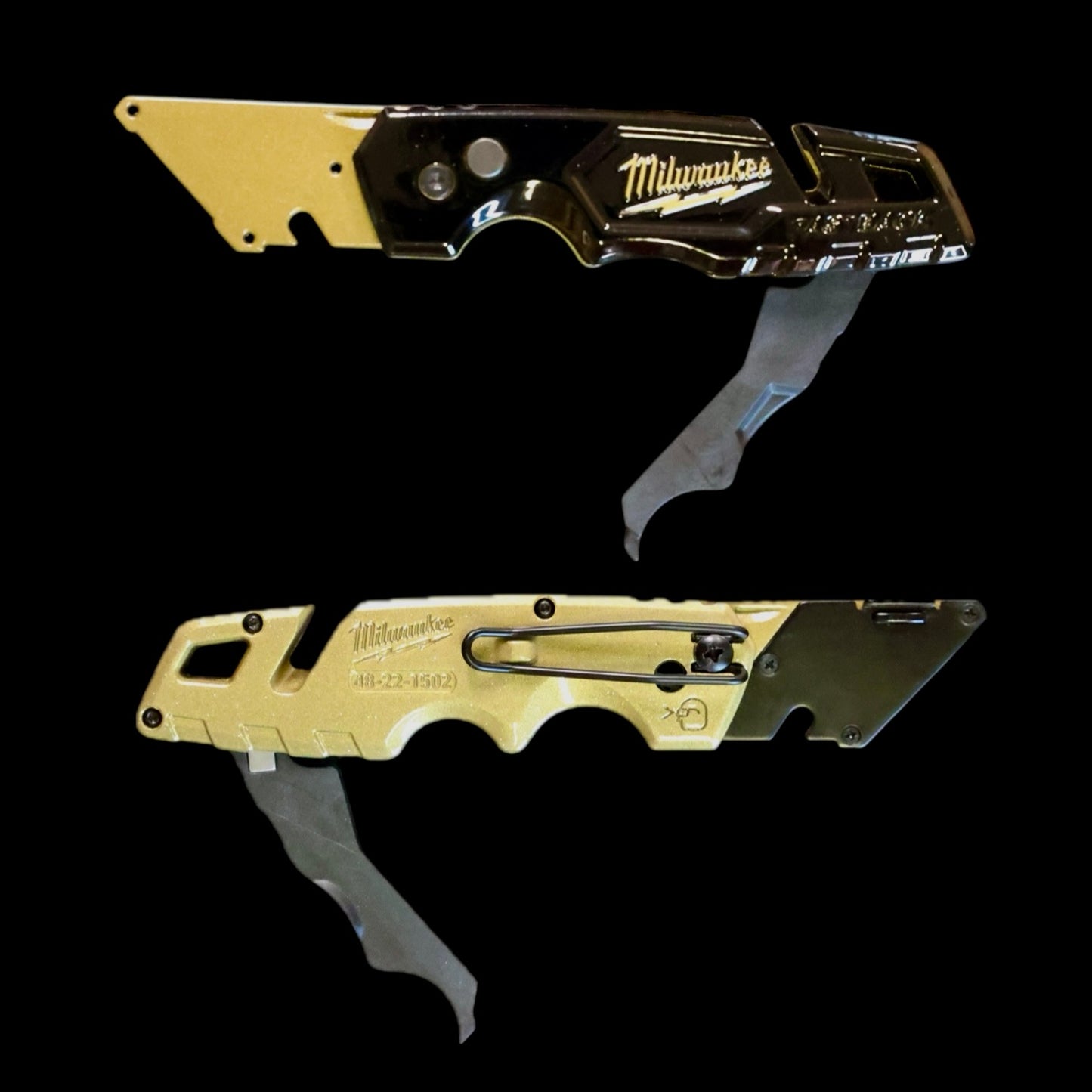 Powder Coated Custom Knives Folding Utility Knife