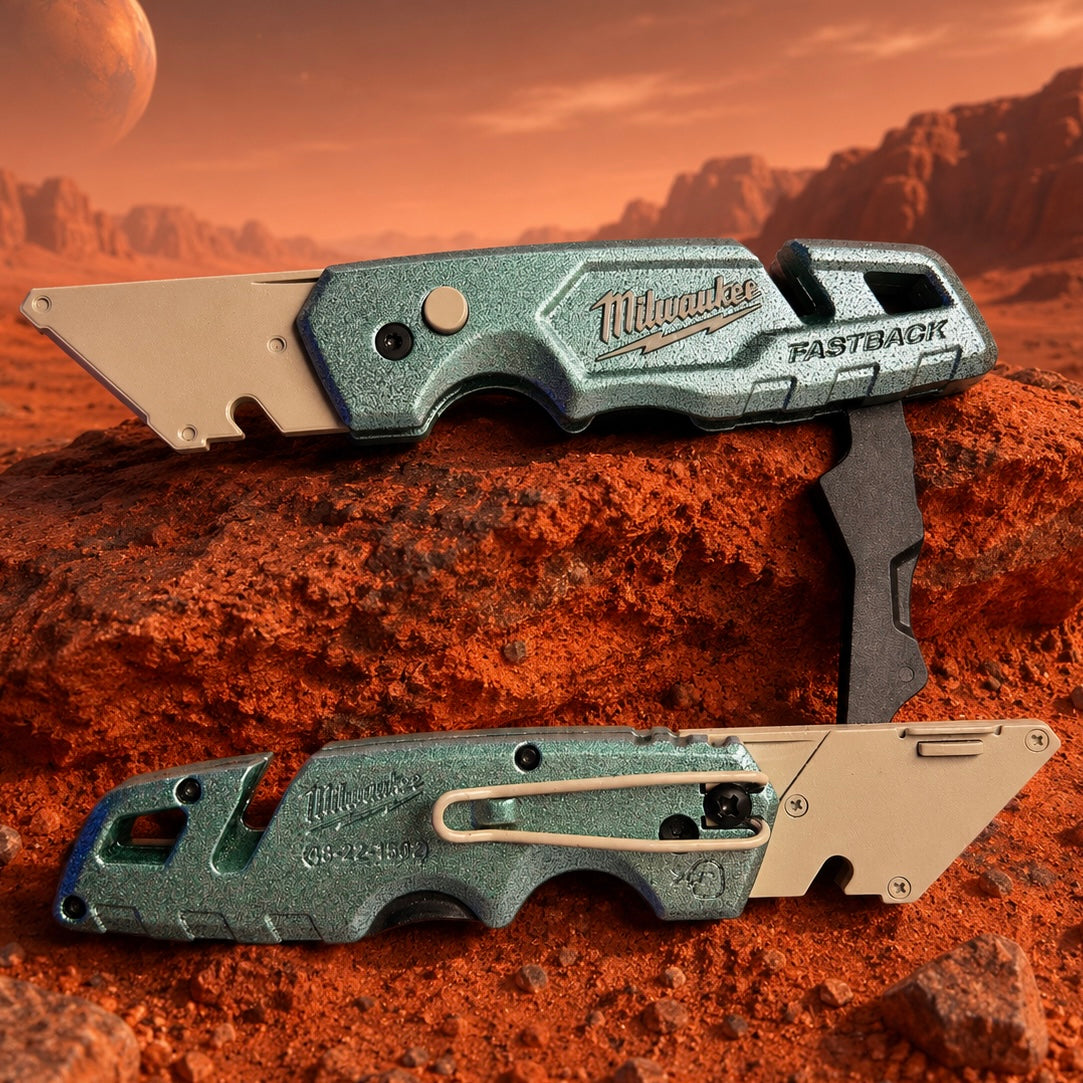 Powder Coated Custom Knives Folding Utility Knife