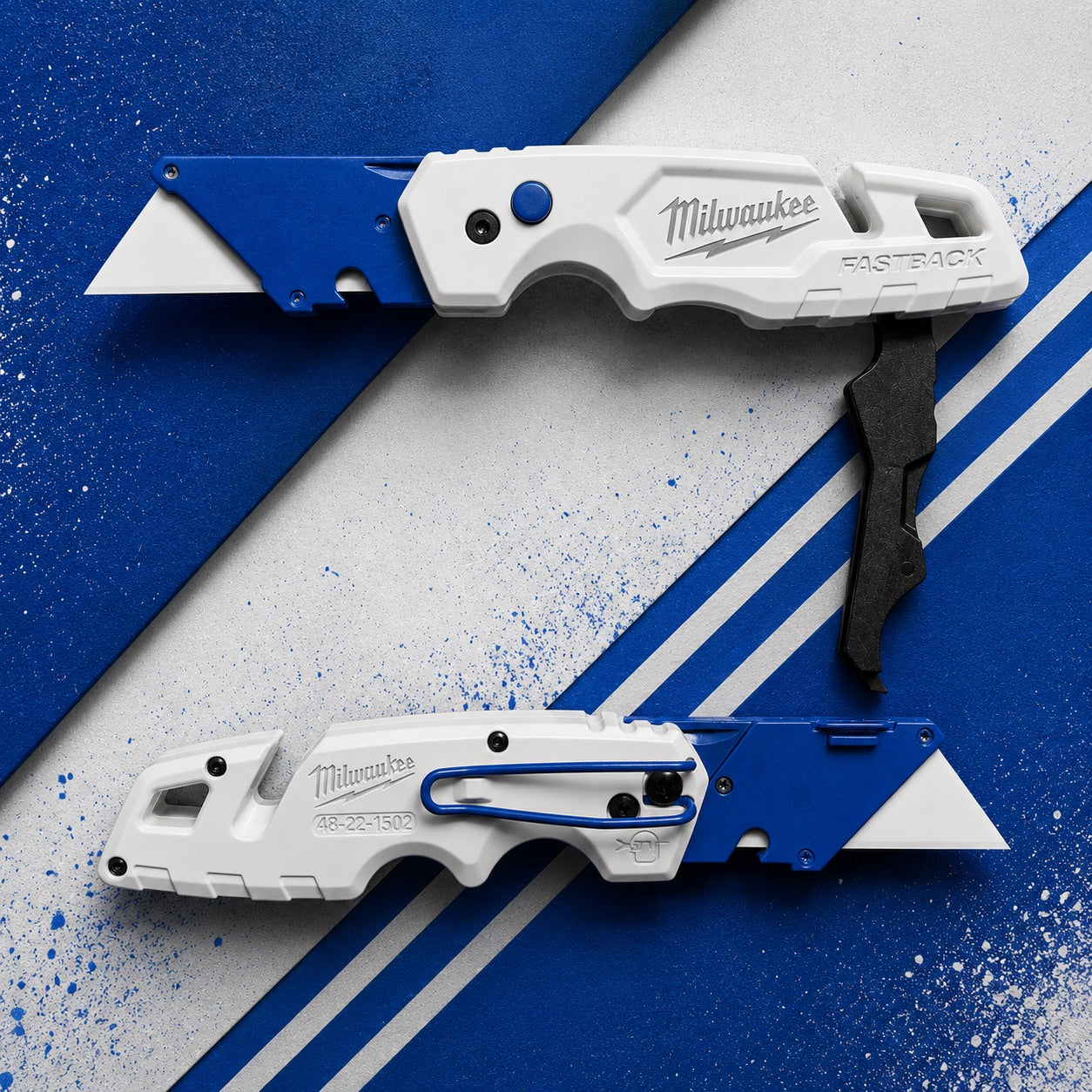 Powder Coated Custom Knives Folding Utility Knife