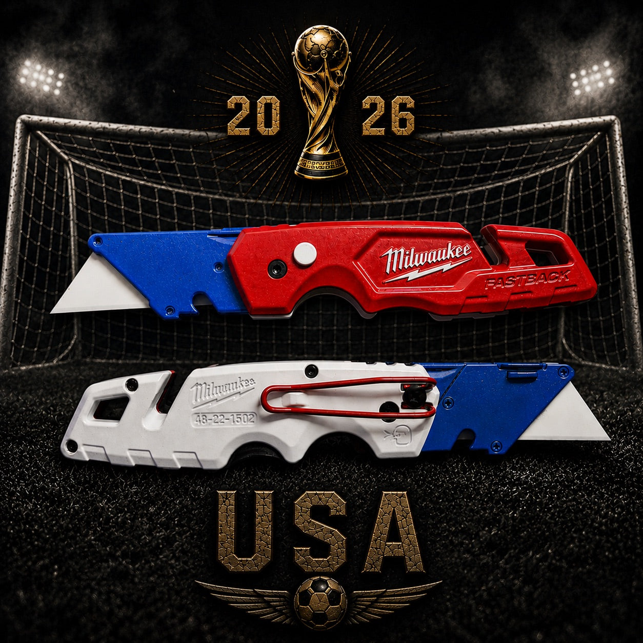 Powder Coated Custom Knives Folding Utility Knife