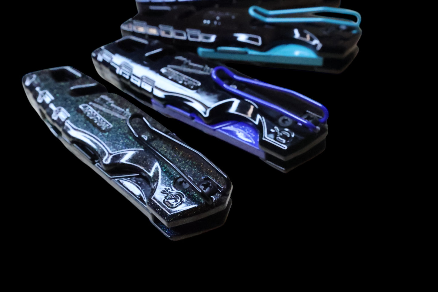 Powder Coated Custom Knives Folding Utility Knife