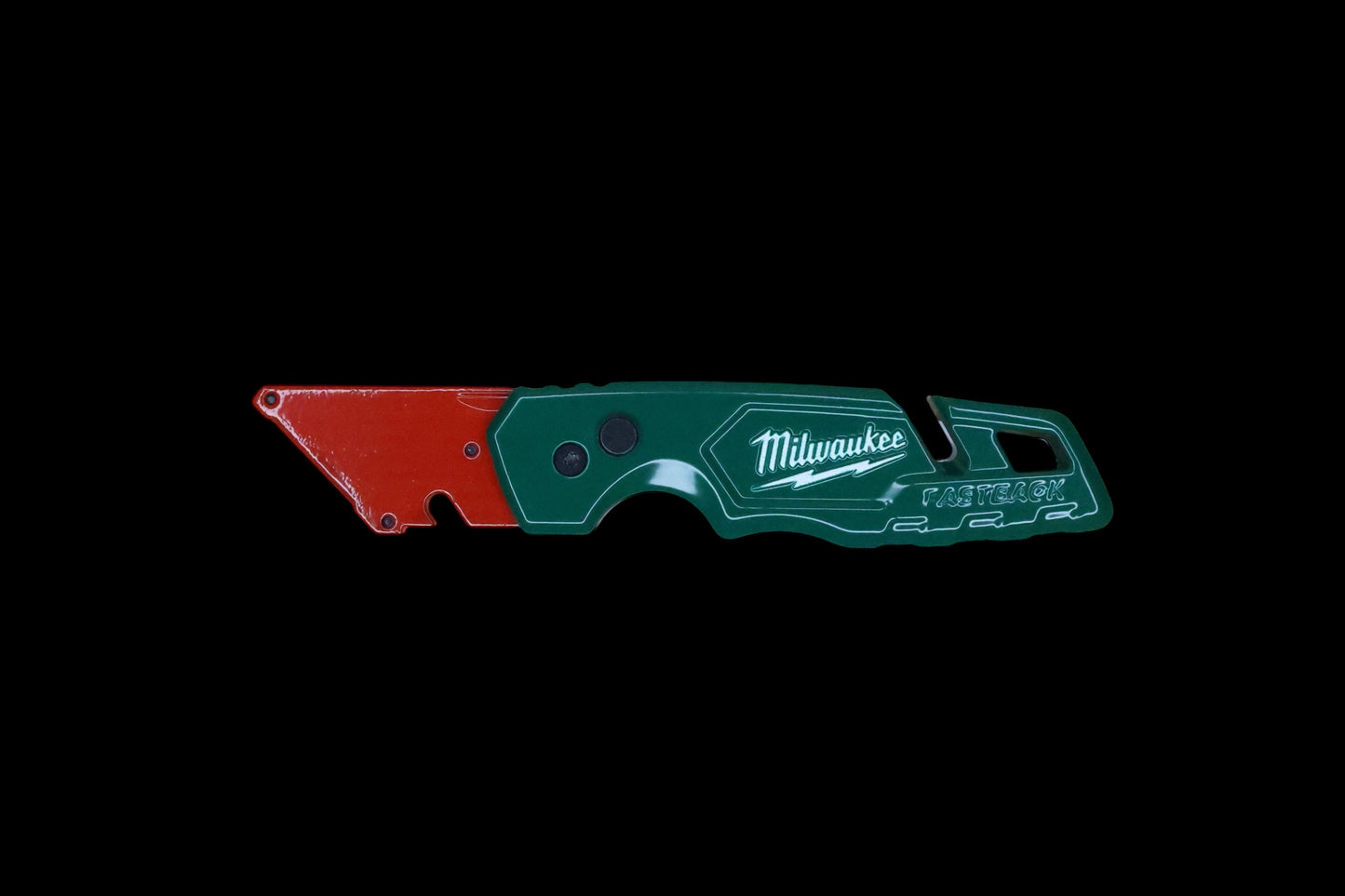 Powder Coated Custom Knives Folding Utility Knife