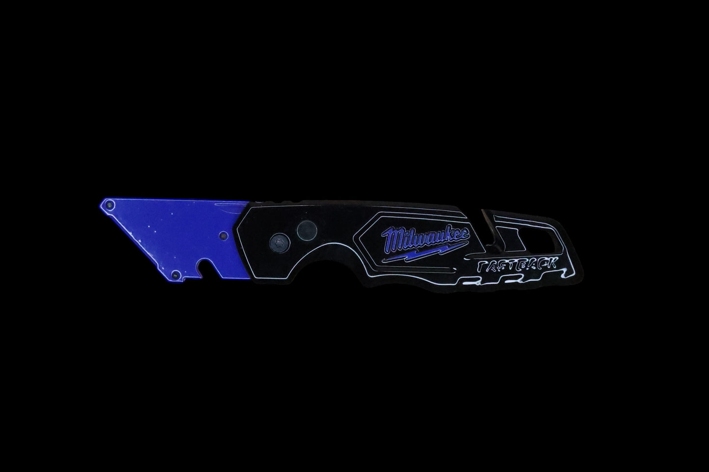 Powder Coated Custom Knives Folding Utility Knife