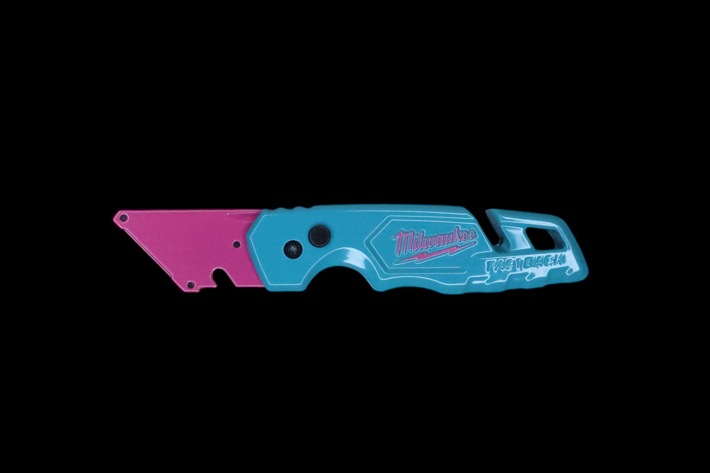 Powder Coated Custom Knives Folding Utility Knife