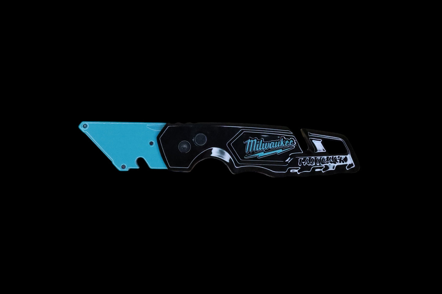 Powder Coated Custom Knives Folding Utility Knife