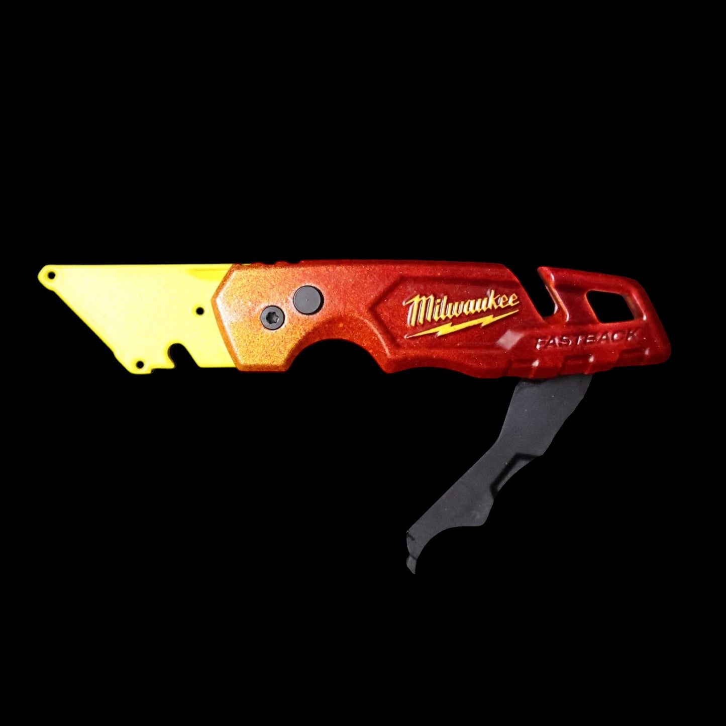 Powder Coated Custom Knives Folding Utility Knife