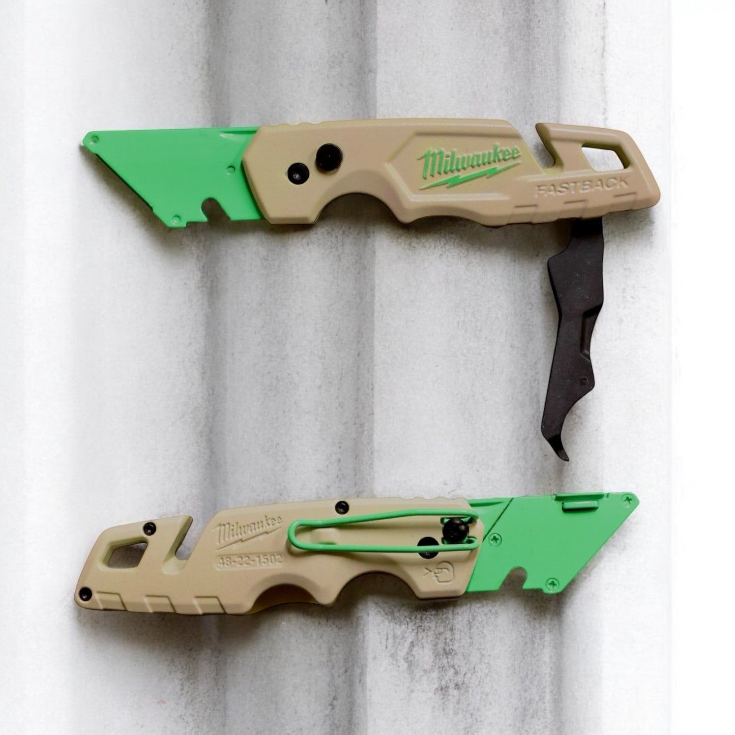 Powder Coated Custom Knives Folding Utility Knife