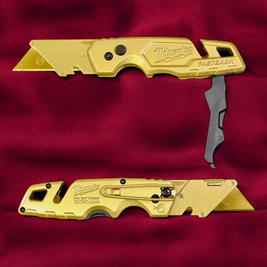 Powder Coated Custom Knives Folding Utility Knife