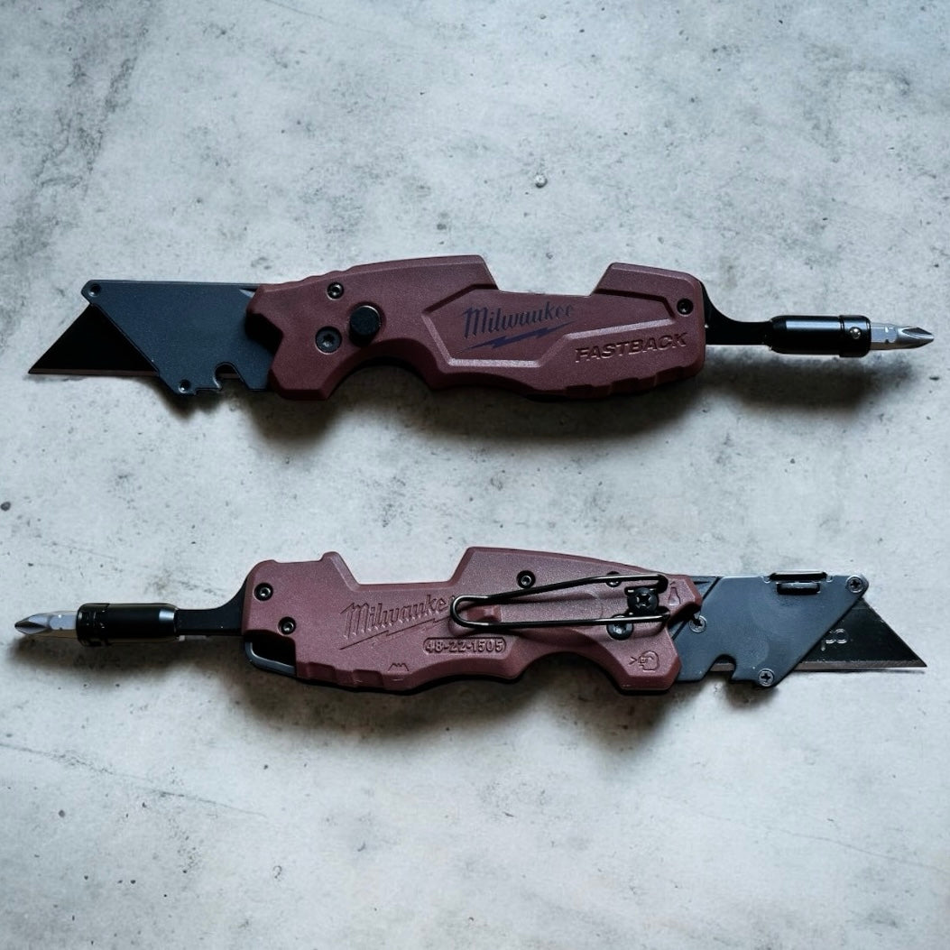 Powder Coated Custom Knives Folding Utility Knife