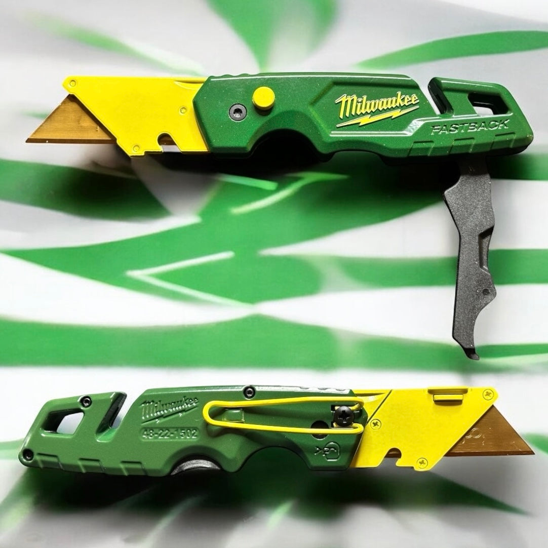 Powder Coated Custom Knives Folding Utility Knife