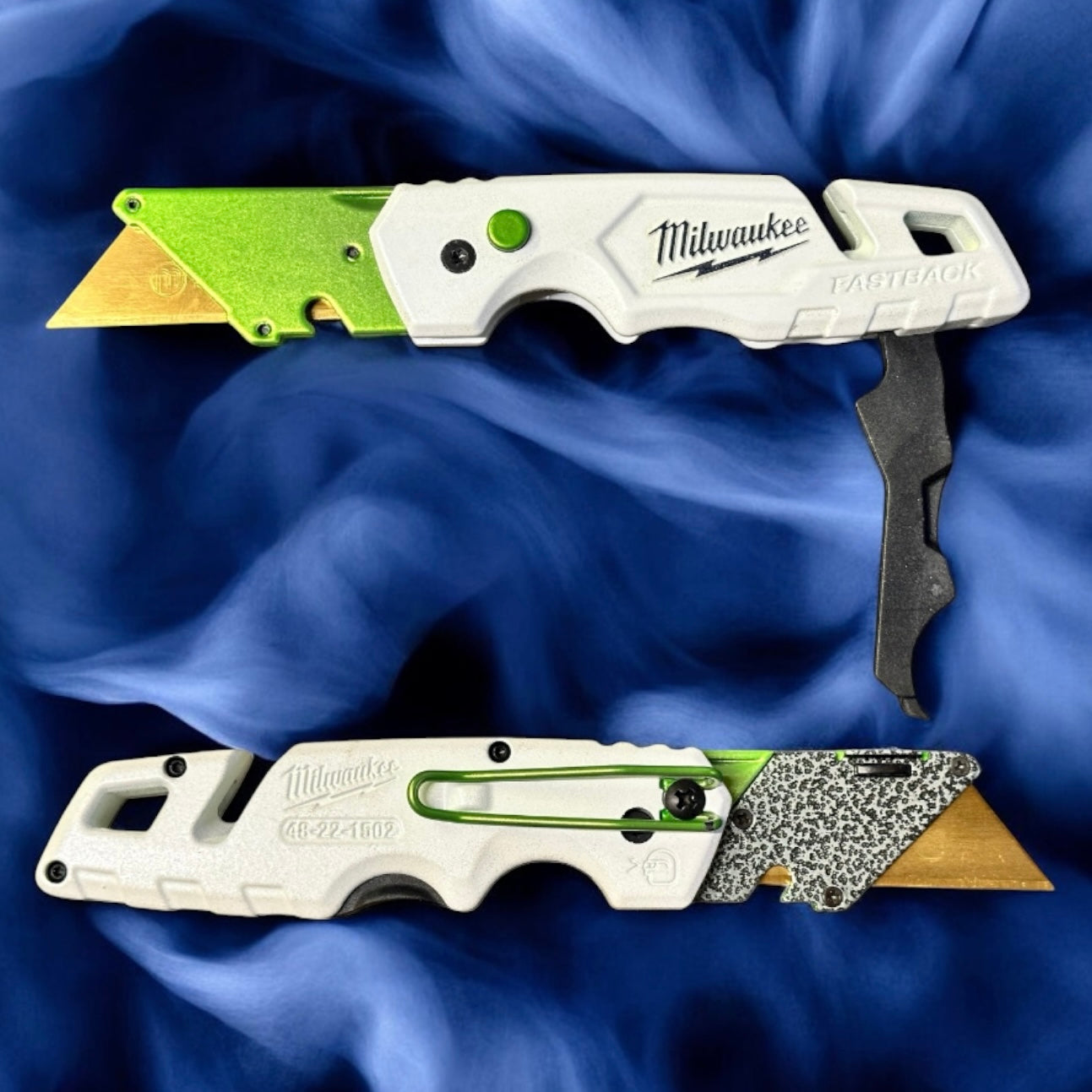 Powder Coated Custom Knives Folding Utility Knife