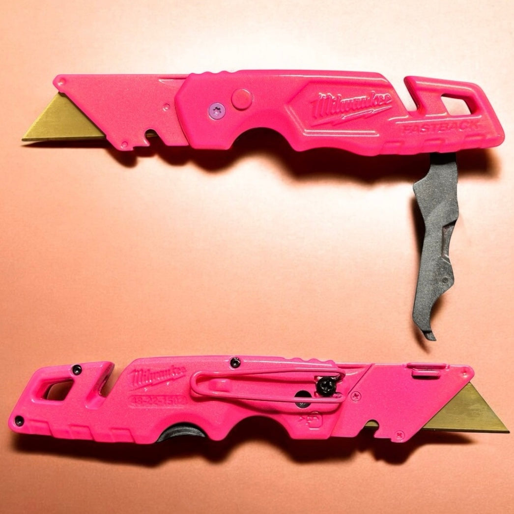 Powder Coated Custom Knives Folding Utility Knife