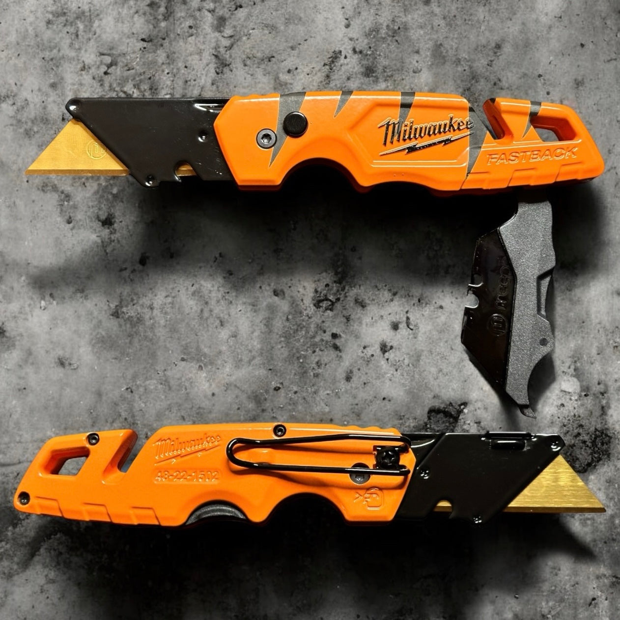 Powder Coated Custom Knives Folding Utility Knife