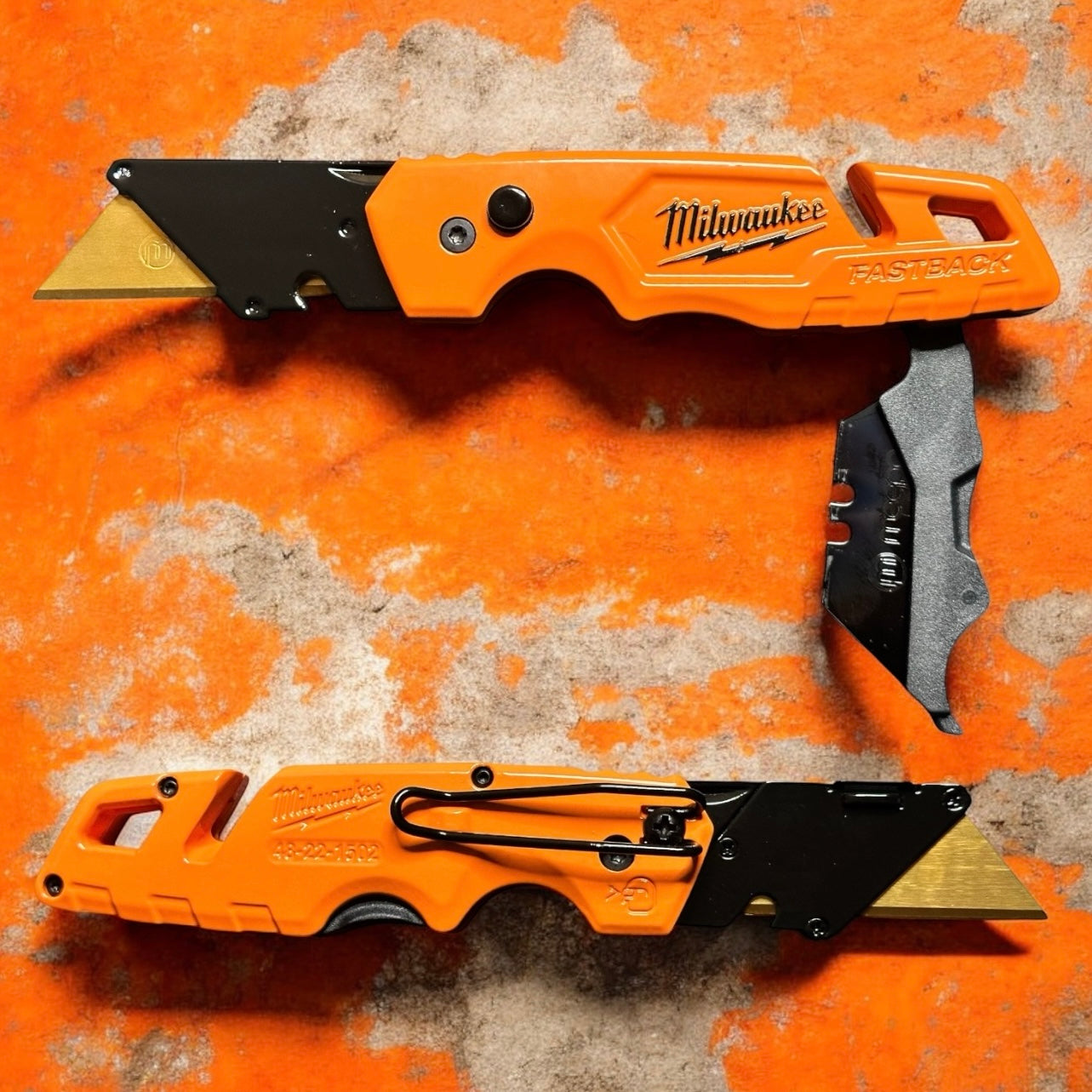 Powder Coated Custom Knives Folding Utility Knife