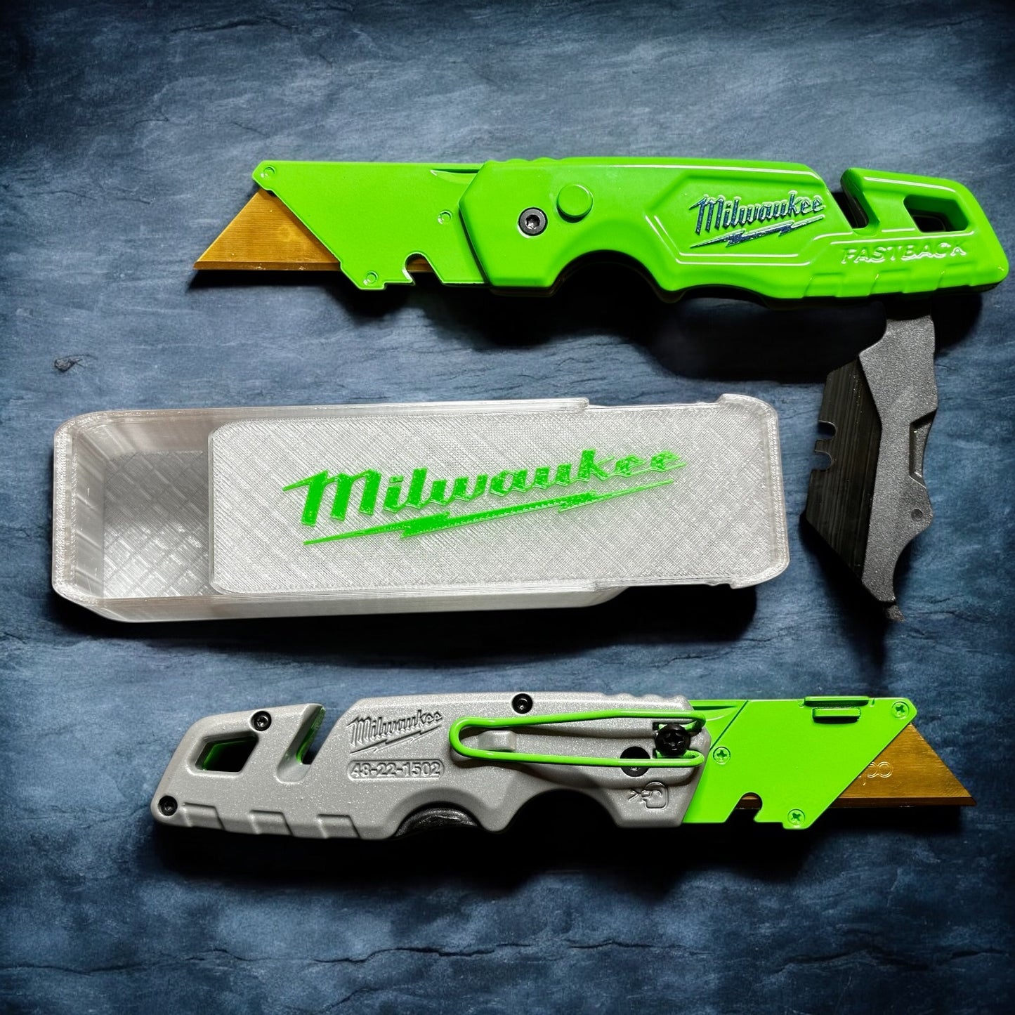 Powder Coated Custom Knives Folding Utility Knife