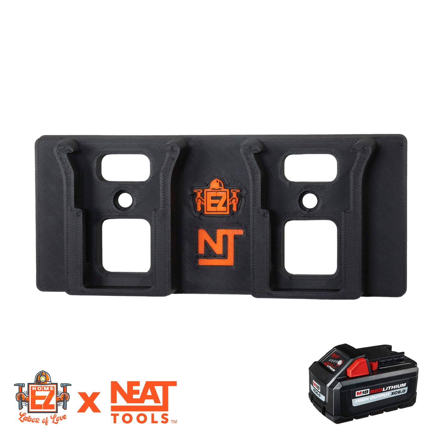 M18 Battery Mounts for Milwaukee